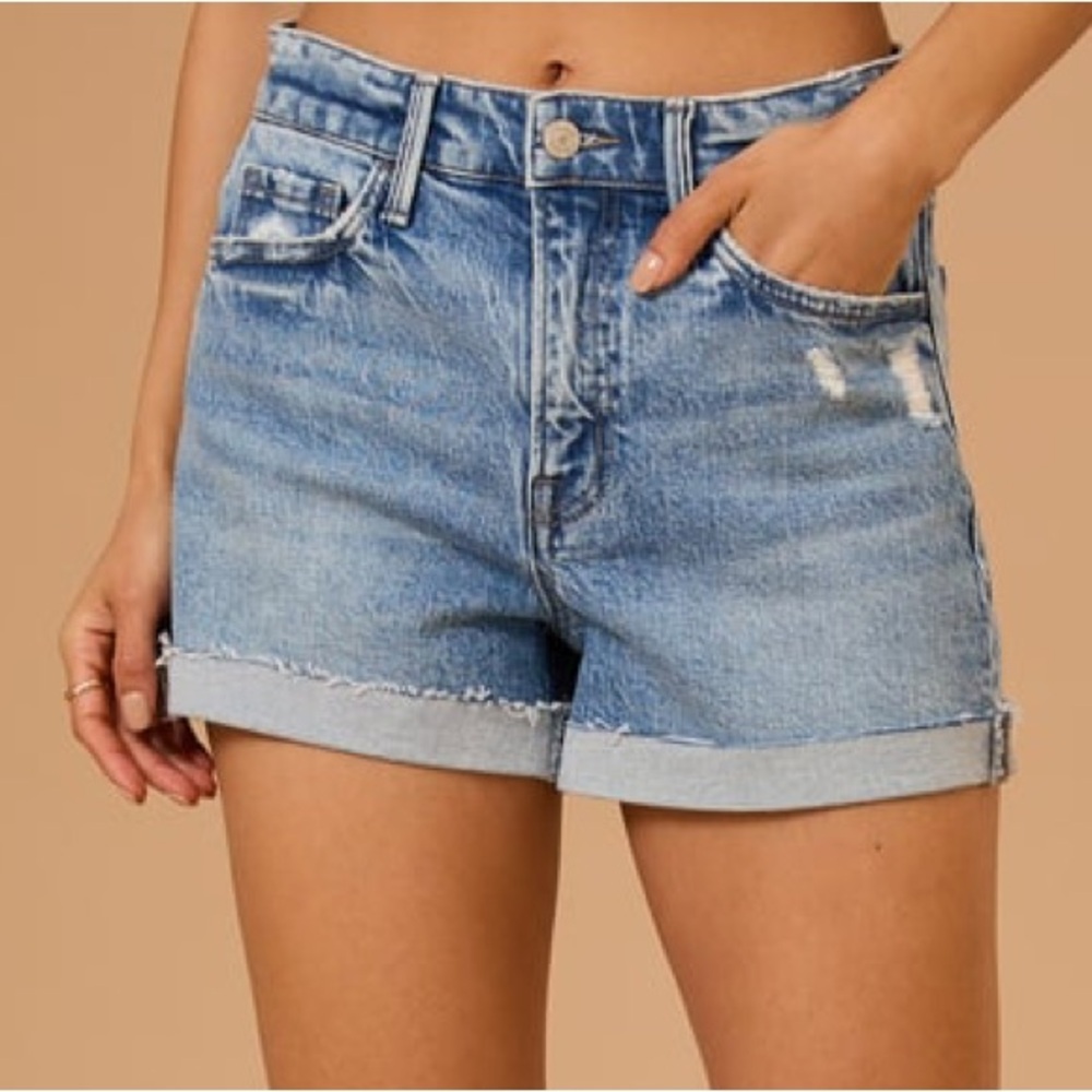 Altar’d State - Blue Jean Shorts